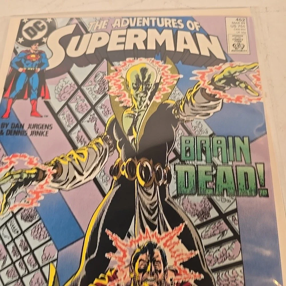 THE ADVENTURES OF SUPERMAN #452 DC Copper Age - Picture 2 of 3
